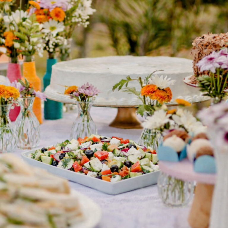 Baby shower and Christenings. Buffet set up